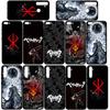 Phone Case for iPhone 17 16 15 Plus X XR 16E Huawei P30 P20 Lite Redmi Note 14 12 11 13 Pro Max OPPO A60 A80 A40 A18 A38 A54 Berserk Guts Anime Cover