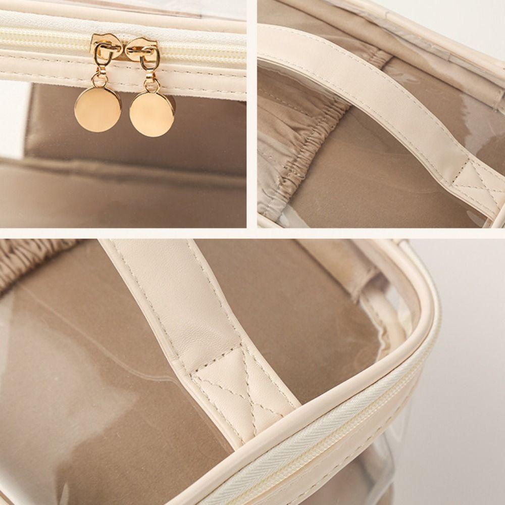 Multi-functional PU Cosmetic Bag Toiletry Bag Makeup Bag Fashion Cosmetics and Jewelry Bag  Travel