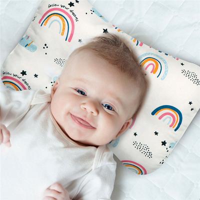 Soft Printing Baby Pillow Comfortable Newborns Baby Sleep Headrest Breathable Infant Kids Pillow