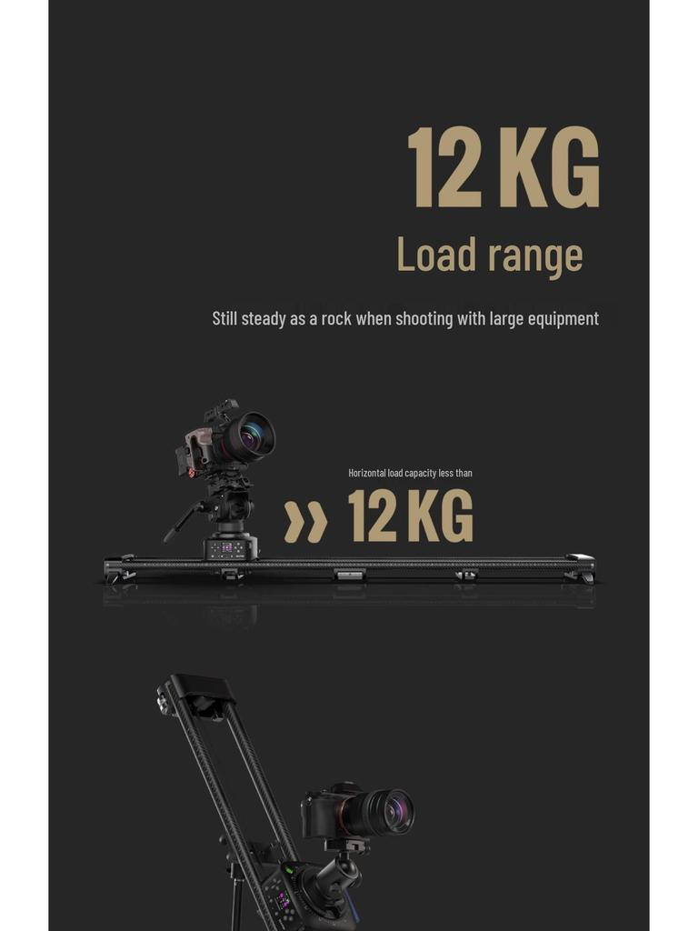ZEAPON AXIS Series Electric Three-Axis Slider for DSLR Video, Photography, Live Streaming, and Time-Lapse.