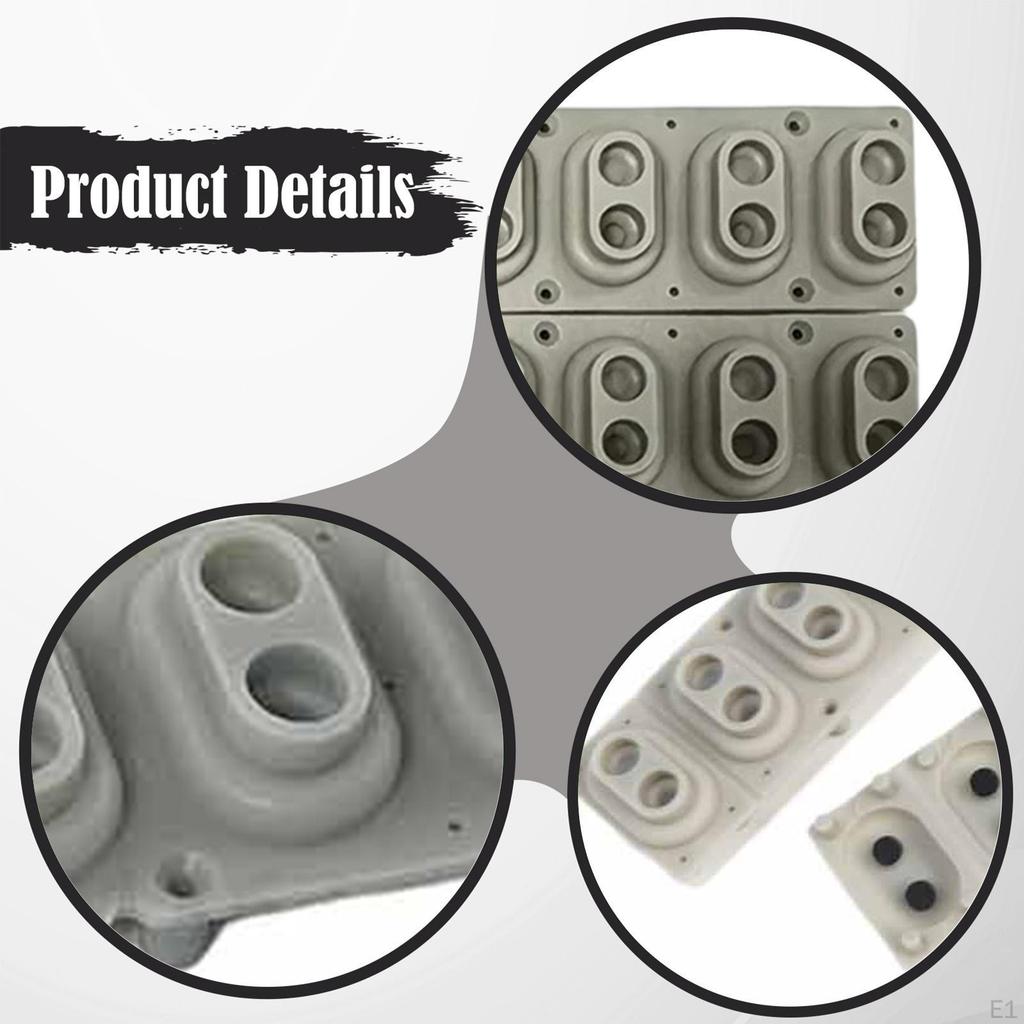 5x Conductive Silicone Strip Pads for Keyboards – Professional, And Lightweight Replacement Parts
