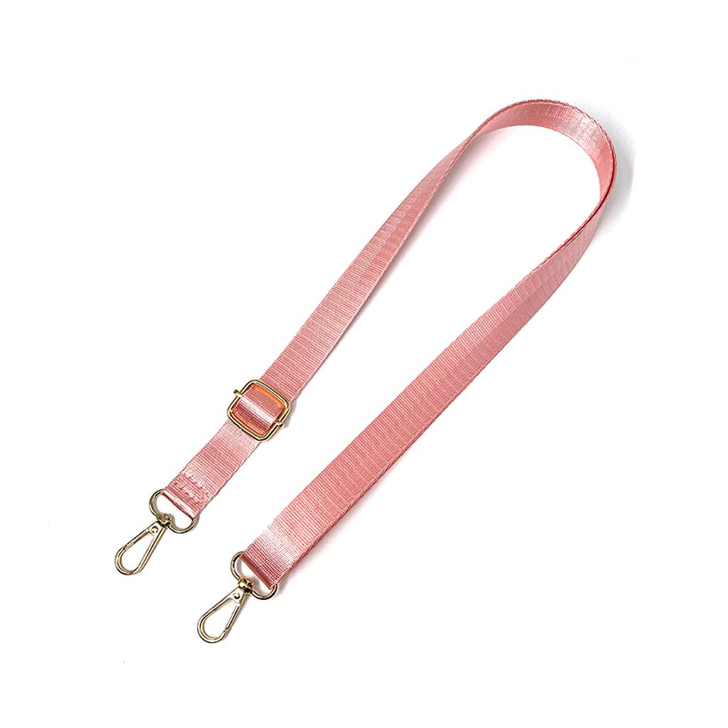 54in Handbag Shoulder Strap Replacement Nylon Strap for DIY Lady Purse Crossbody Bag Adjsutable Strap with Metal Hook