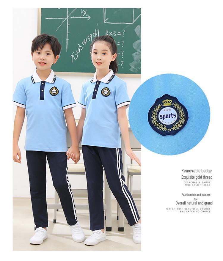 2023 Sommer Schuluniform Set für Kinder: Kindergarten-Abschlussoutfit für Jungen und Mädchen