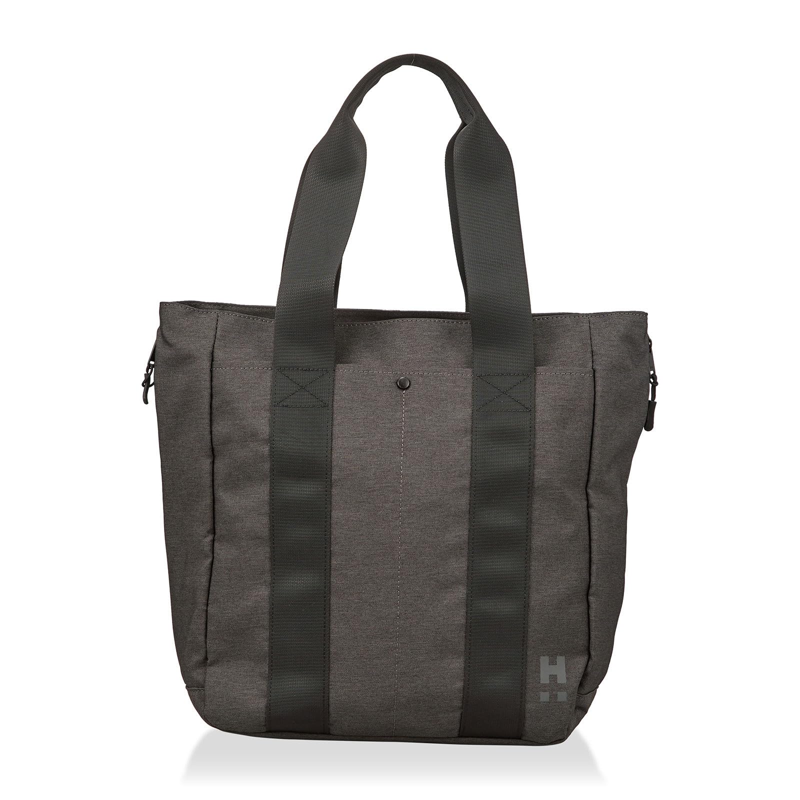 Бизнес-сумка-тоут Hapitas Plus, средняя, водоотталкивающая, HPL5167-M, черная