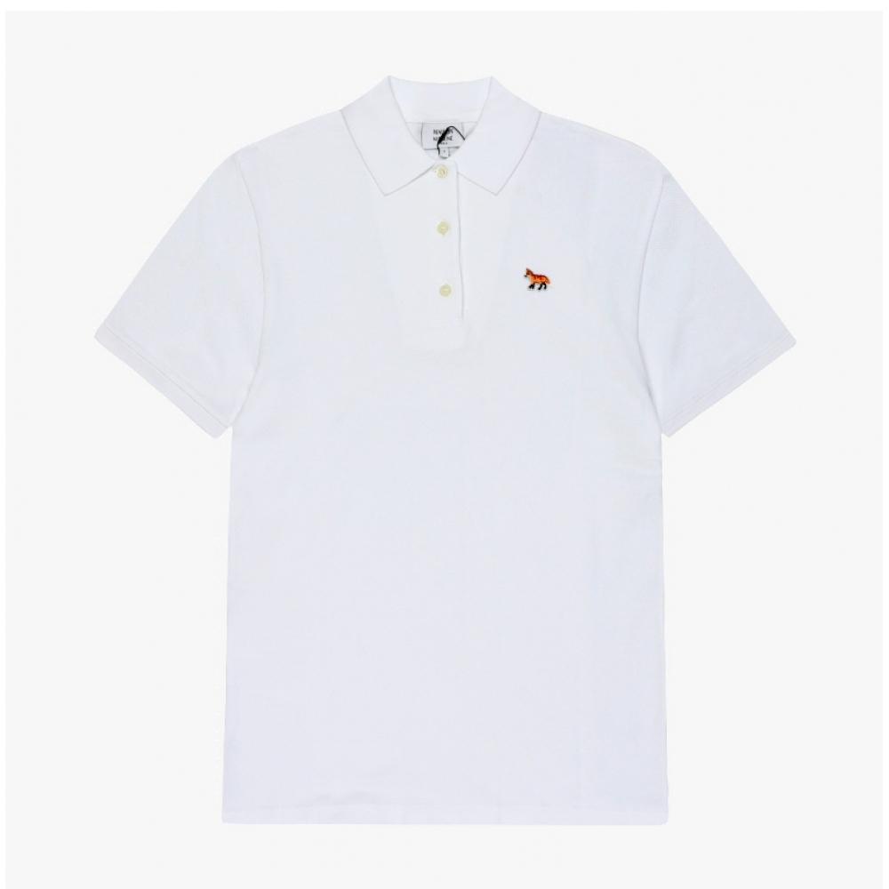 MaiSon KiTSune Baby Fox PaTch Polo Women S T ShirT Ow00207kj7010