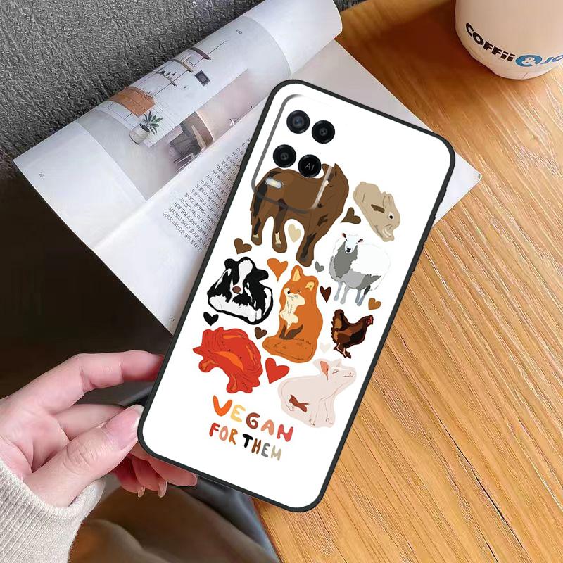 

Vegan Pattern Case For Oppo A18 A38 A74 A94 A54 A58 A78 A98 A80 A60 A40 A96 A76 A16 A15 A17 A57 A5 A6 Pro OPPO A57 5G