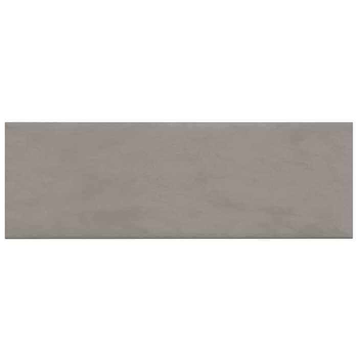 VidaXL Wall Panels 12 Pcs Light Grey 90x30 Cm Velvet 3.24 M² 343919