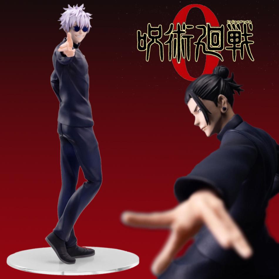 14.5Cm Anime Figure Noodle Stopper Satoru Gojo Action Figure Geto Suguru Figur Pvc Xmas Kid Gift Adult Collection Model Doll Toy