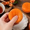 Simulated Mooncake Toy, Flour Filled, 4 Text Designs Randomly Shipped