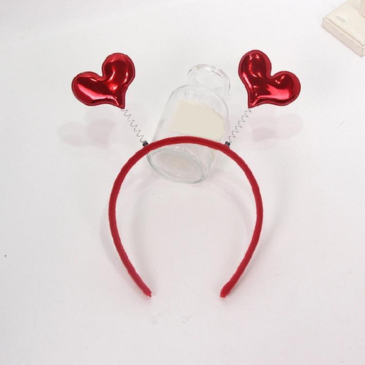 Love Heart Hair Hoop for Women Skidproof and Gentle On Hair Great for Daily Wear and Enhancing Valentine's Party Looks