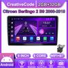 Android Car-Play Car Radio For Citroen Berlingo 2 B9 2008-2019 Multimedia Player Head Unit Stereo GPS Navigation BT WIFI,8 CORE ,2+32GB