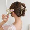 2024 Super Fairy Tulip Hair Clip: Large Metal Claw for Women’s Summer Hairstyle
