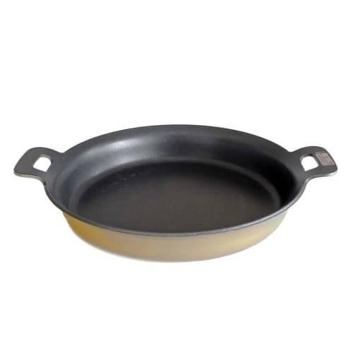 

Nankai Tsusho Rokusan Aluminum Skillet, Gold, 18cm, 0726-004