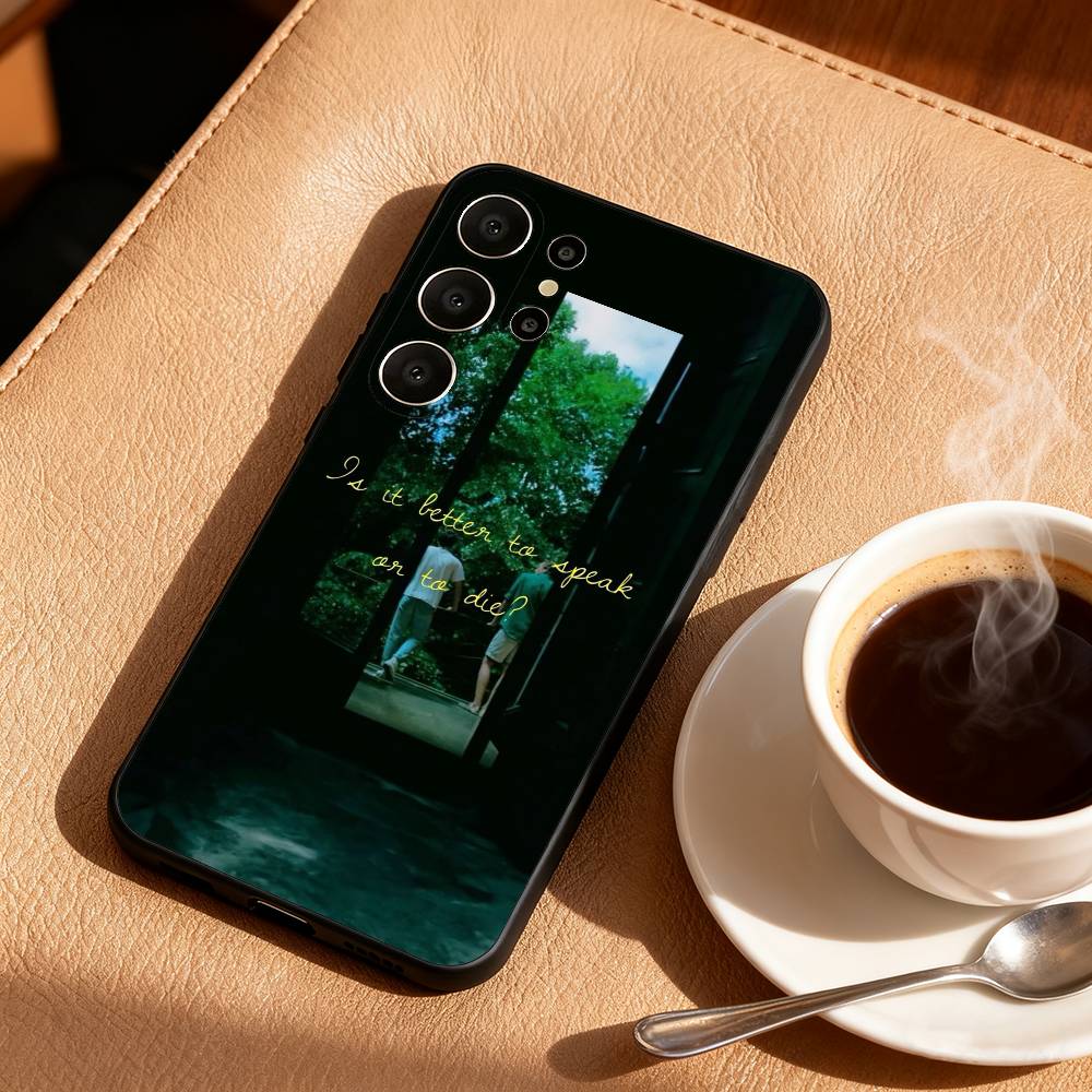 Movie C-Call Me B-By Your Name Phone Case For Samsung S26,S25,24,23,22,30,21,10,9,Ultra,Plus,Lite,FE Soft Black Case