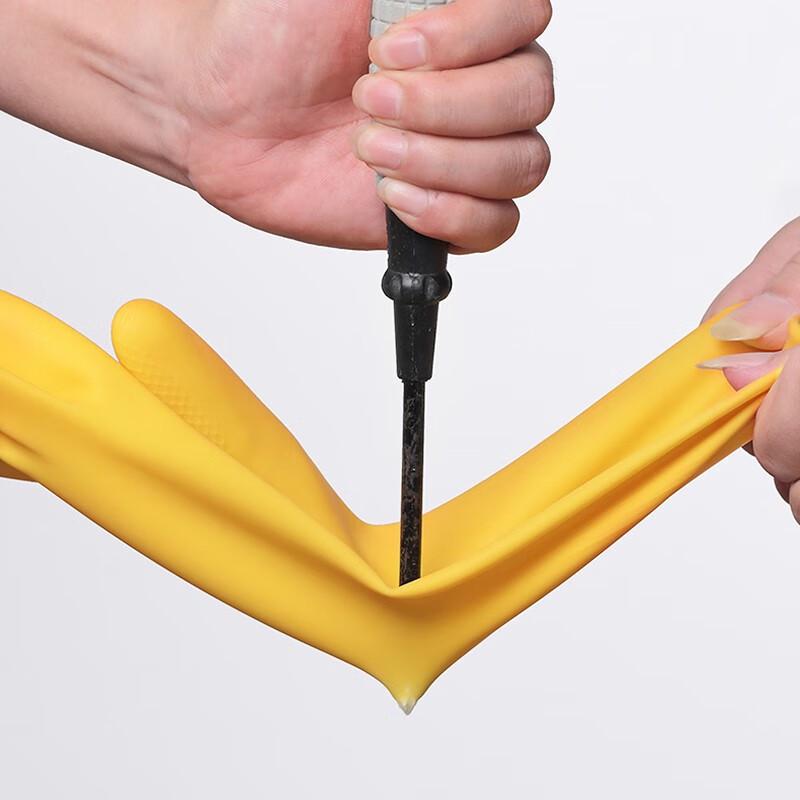 BGE Chemical-Resistant Rubber Gloves
