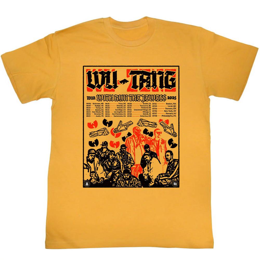 

Run the Jewels Concert Tour Yellow Men Women T Shirt Full Size S-4XL M