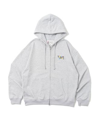 Beyond Closet [Beyond Closet X Younger Song] Zip-Up Hoodie Gray
