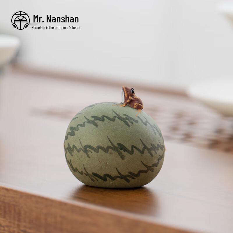 Чайная фигурка ручной работы из исинской глины «Путешествующая лягушка»