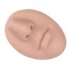 Silicone Nose Model with Mouth Flexible Elastic Reusable Piercing Silicone Nose Model for Beginners