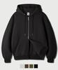 Jemut Netro Oversized Zip-Up Hoodie Black Ishd2682