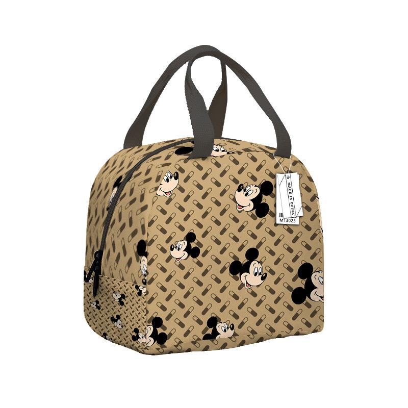 Digital Full Print Lunch Bag Children'S Meal Bag Student Picnic Bag Thermal Insulation Bag Bento Bag Handbag