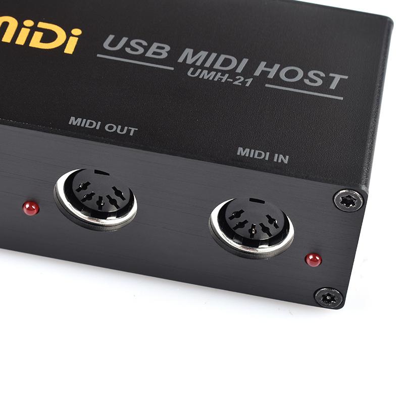 DOREMiDi Kiir-USB MIDI Host Box MIDI Host USB-MIDI Converter UMH-21