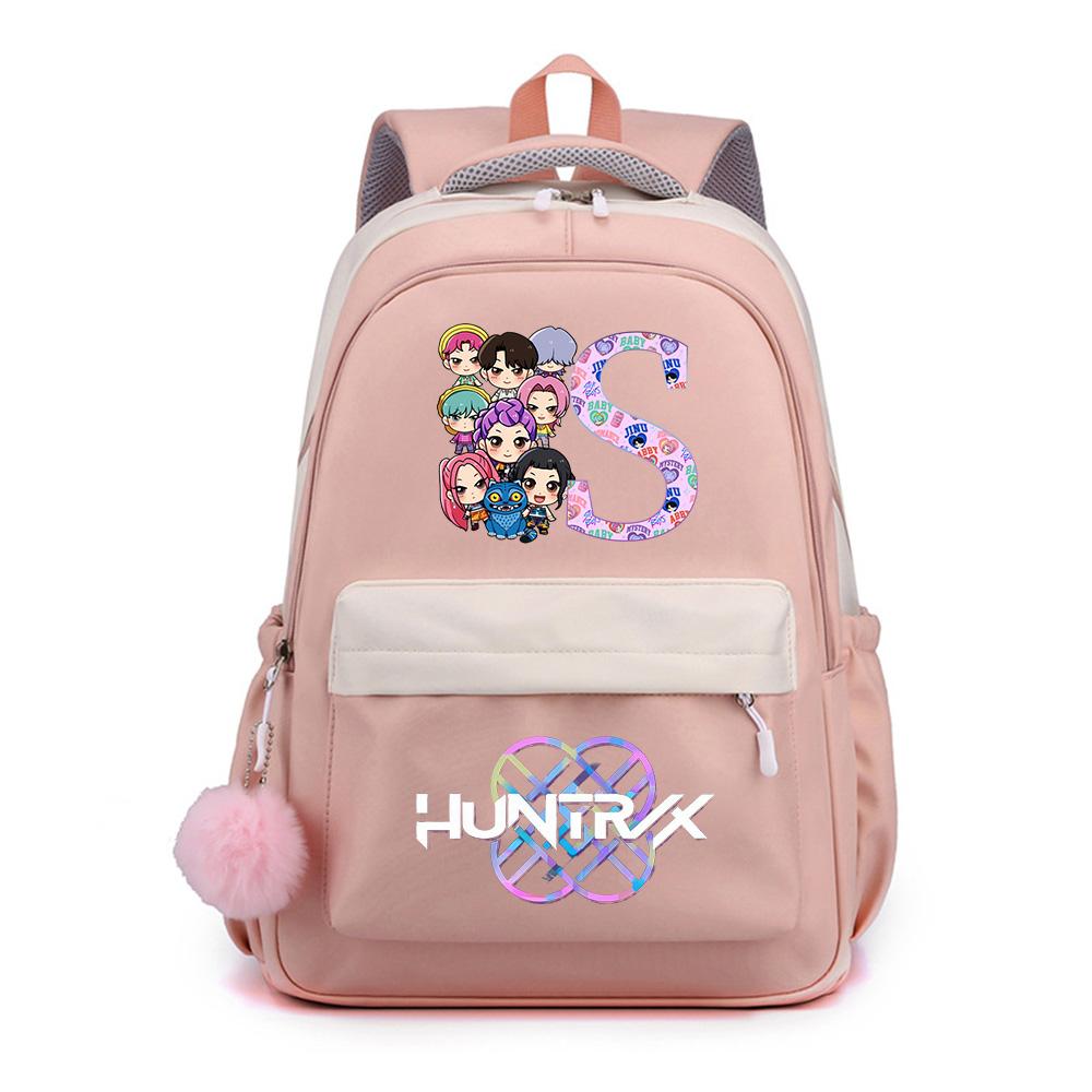 26 Angielskich Liter K-Pop Nadruk Plecak dla Nastolatka Ucznia Dziewczyny Chłopca Tornister Plecak na Książki Dziecięcy Prezent Kobiety Duża Pojemność Wodoodporny Torba Podróżna Mochila