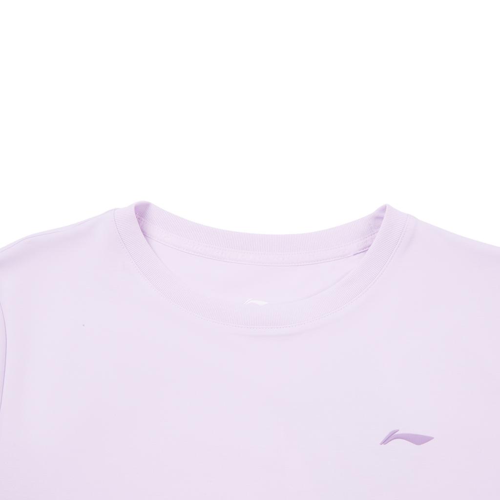 Li-Ning Quick-Dry Cool Round Neck Logo T-Shirt Women tops ATSW172-5