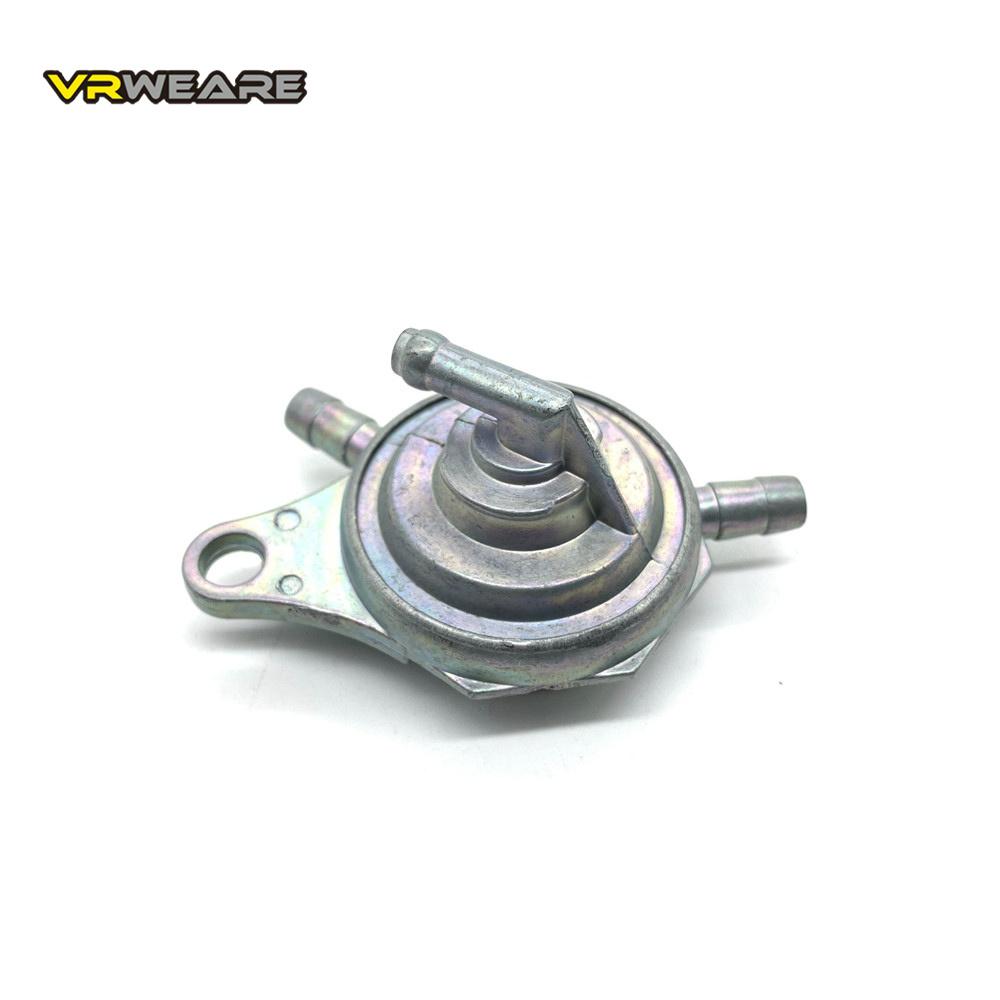 3-way Inline Vacuum Fuel Petcock Motocycle Fuel Valve Scooter Fuel Cock For GY6 50 125 150 Cc Scooter Moped ATV