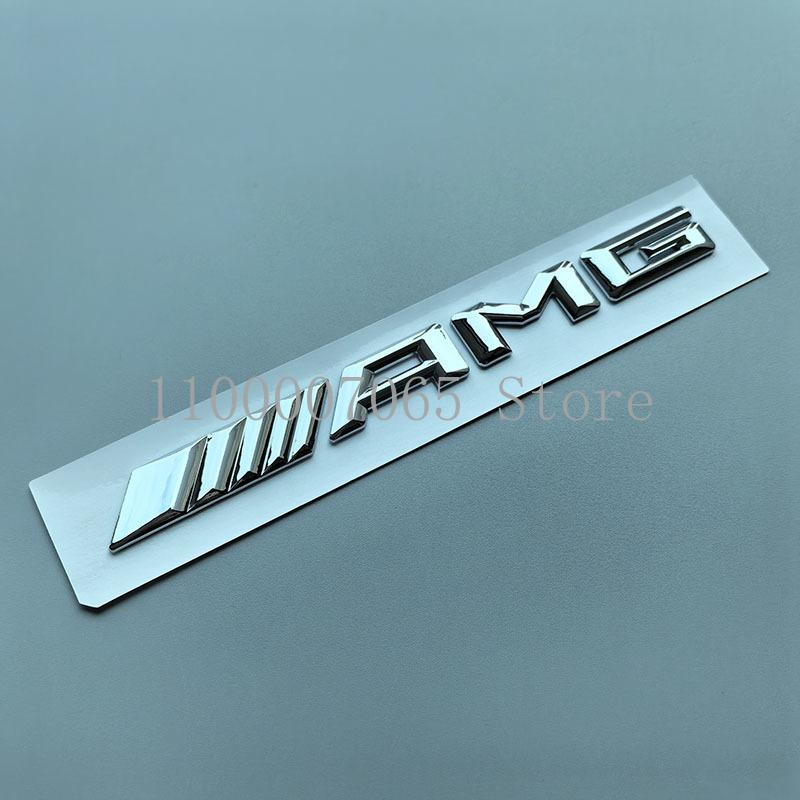 2015 Chrome Sharp Letters GT GTS V8 Biturbo Top ABS Emblem for  GT Series Car Side Fender Trunk Badge Sticker