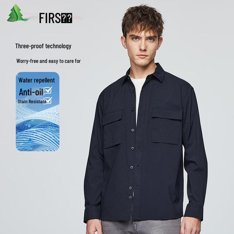 FIRS Men's Triple-Defense Shirt Jacket