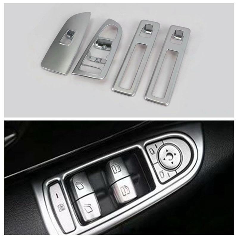 Car Inner Door Handle Frame Styling Accessories For Mercedes-Benz Vito W447 2014-2018-M53K