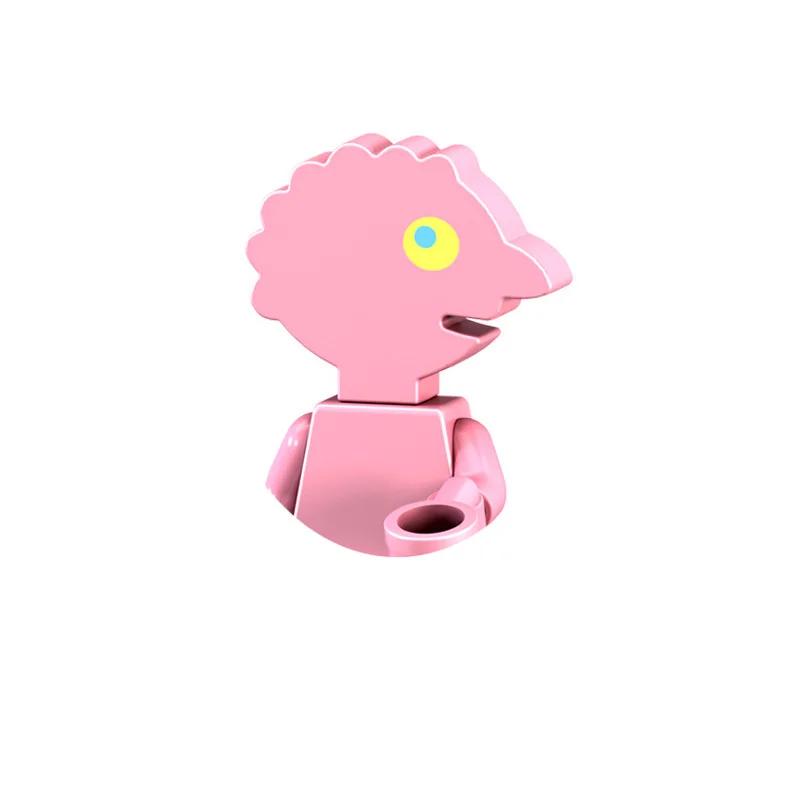 PG8141 Anime Cartoon Doll Building Blocks Kawaii Banana Man Shark Educational Toys Children's Home Gift Constructor Adventure