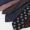 Lazy Tie Men'S Business Dress Wedding Shirt Zipper Knot-Free Navy Blue Burgundy Easily Pulled Men