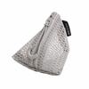 Clear Visible Mesh Storage Pouch Organizer Triangle Design Mini Coin Purse New Mesh Bag  Travel Use