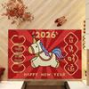 2026 Year of the Horse Non-slip Dirt-resistant Entrance Door Mat