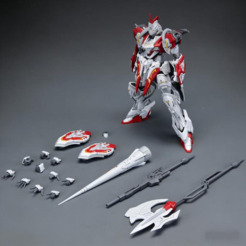 SNAA 1/144 The Round Table Knights SC-008 Soul Spear Lamorak Assembly Articulated Action Figure Original Model Kit Boy Toys Gift