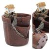 9X12cm Office Green  Plants House Home Decor Succulent Flower Basket Planter Bonsai Pot Sky Garden