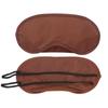 Benda per occhi da donna semplice e alla moda, maschera per gli occhi per il sonno in pura seta, copertura ombreggiante imbottita, aiuto per il relax da viaggio