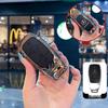 Mercedes Car Key Case for C300L/E260L, GLA200L, GLC/GLE350, GLB220L Modelle – Men's Buckle Bag.