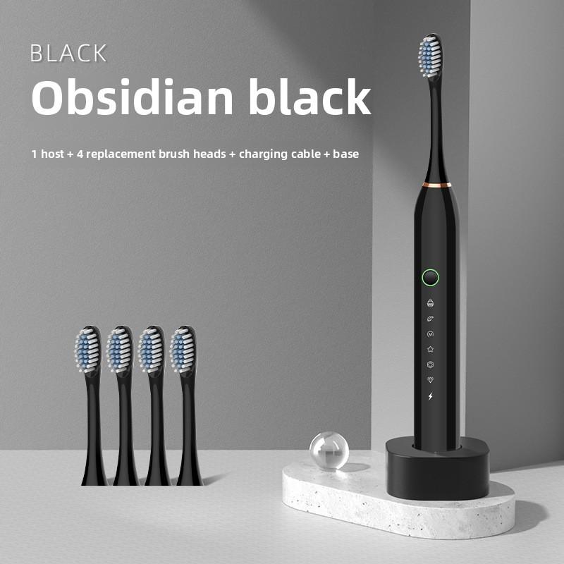 Electric Toothbrush Adult Bright White Automatic Charging Waterproof Sonic Soft Bristle Brush Men and Women Couple Children Set Toothbrush