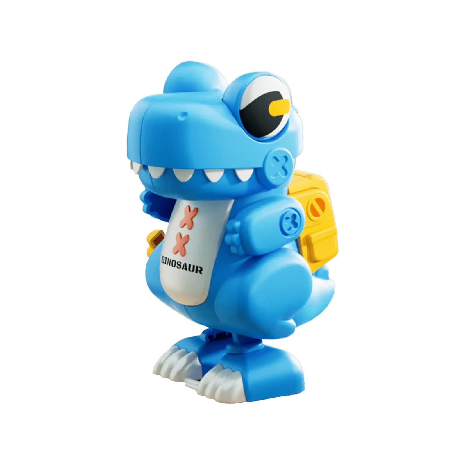 Wind Up Simulated Dinosaur Toy, Educational Toy For Children. One Size синий