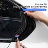 AAAPA1 2PCS Real Carbon Fiber Car Rear Window Protective Strip Cover Sticker Auto Accessories For BMW 3 Series G20 2020-2026