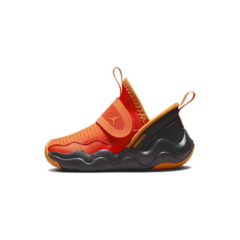 

New Jordan 23/7 Slip Resistant Shock Absorbers Low Top Toddler Shoes Orange Infant And Toddler DQ9294-800 25