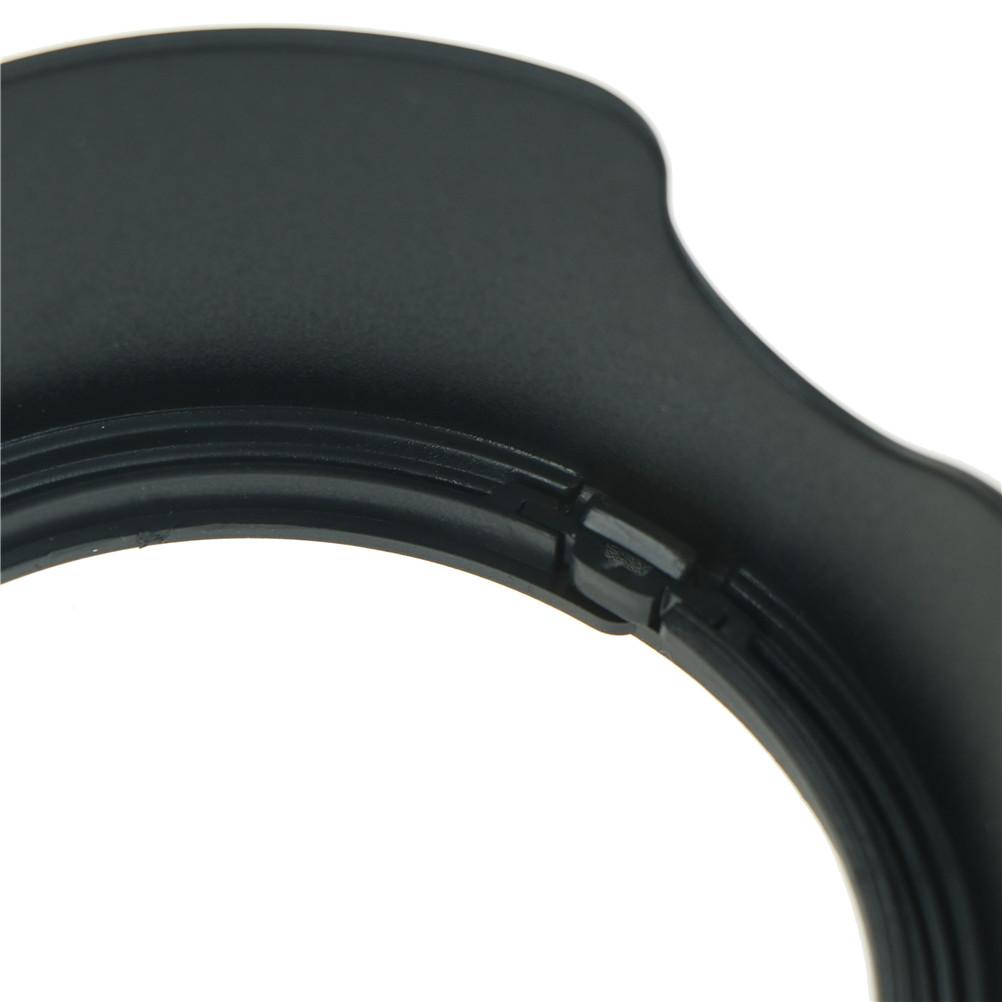 ABS-objektivhuva EW-63C EW63C För Canon EF-S 18-55mm F/3.5-5.6 IS STM 58mm Kamerobjektivhuva Objektivskydd Ew 63c