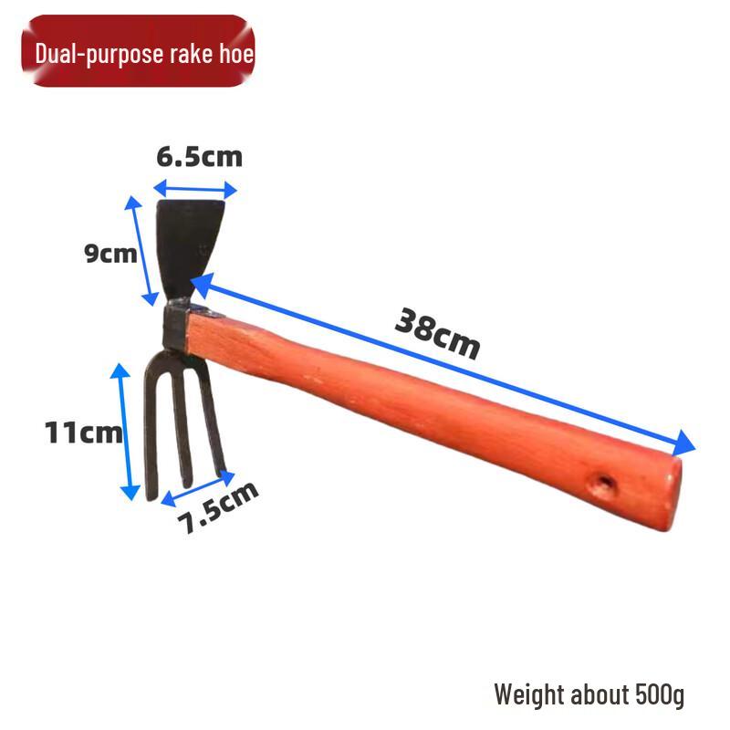 Garden Weeding and Digging Hoe Set