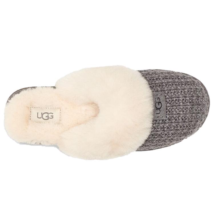 UGG Przytulne kapcie węglowe damskie 1117659-CHRC