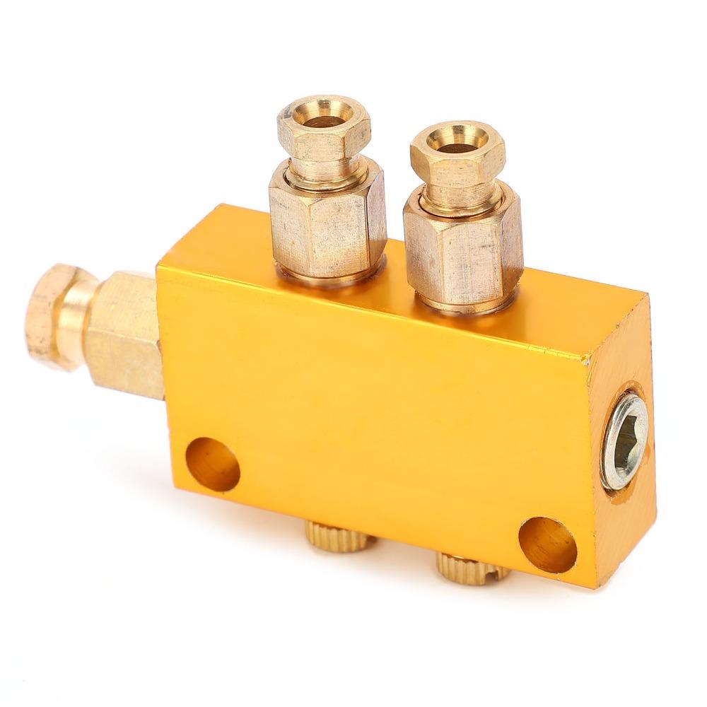 TKType Lubrication System 6Mm Inlet Piston Distributor Durable Divider Valve Industrial Machinery