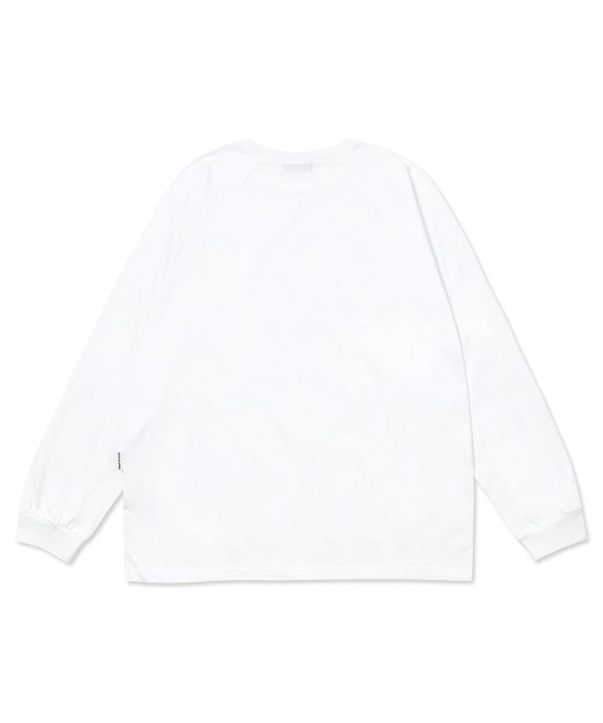 Page Cc Lucky S Print Oversized Long Sleeve White