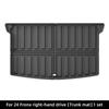 For Suzuki Fronx 2024-2025 Car Rear Trunk Mat Cargo Liner TPE All Weather Trunk Carpet Anti-Scratch Protector Mat Auto Foot Pads